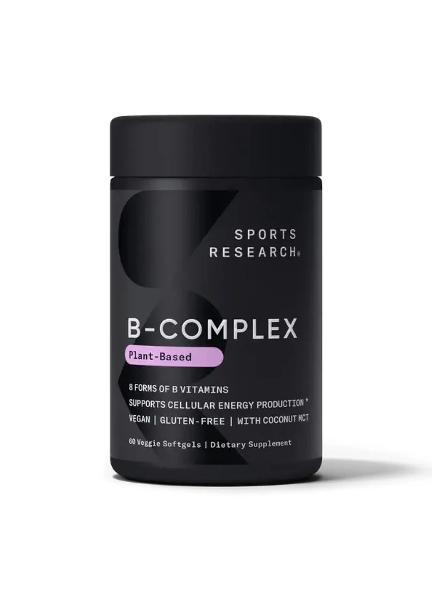Витамин B-Комплекс Plantgel 60 капсул веганские Sport Research (393446070)