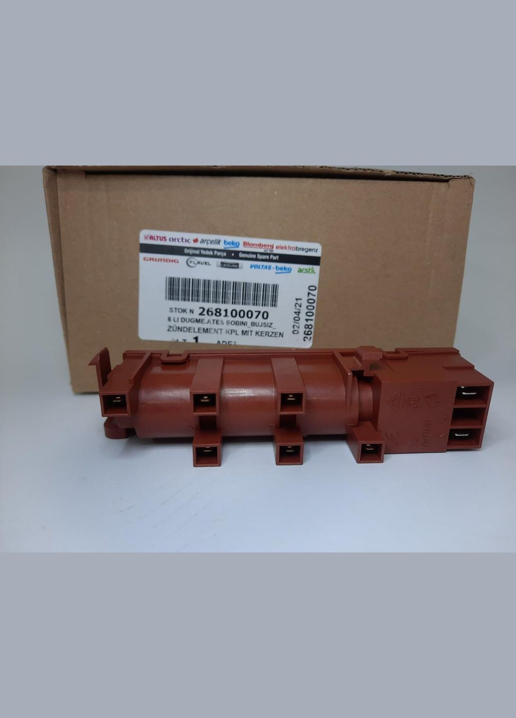 Оригінальний електропідпал на 6 позицій для електроплити BEKO (329202336)