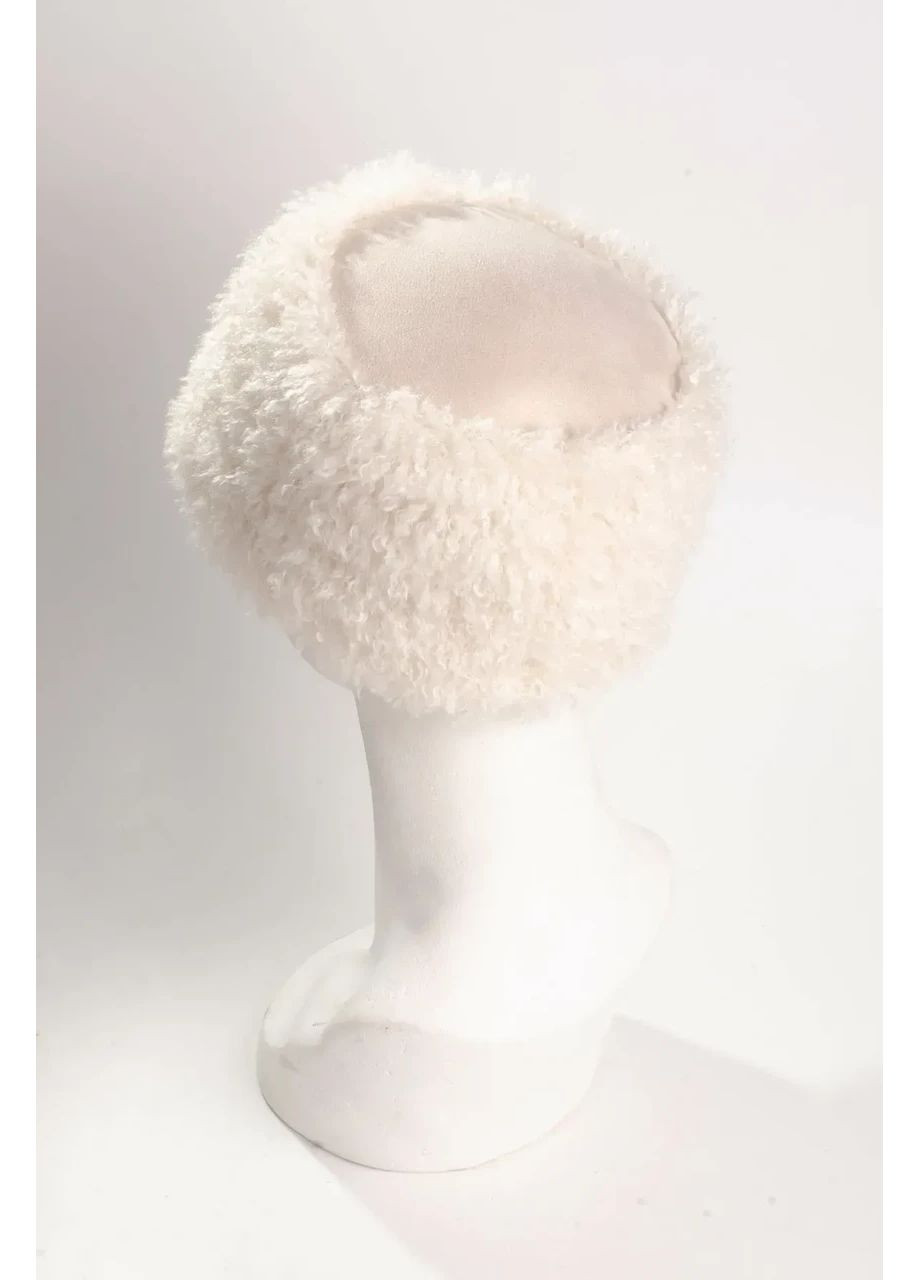 Шапка жіноча зима козачка лама тепла чорна No Brand (369924983)