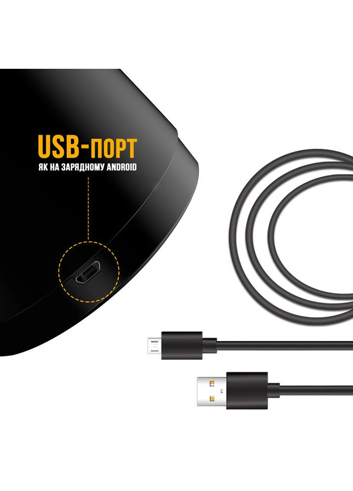 Точилка для олівців електрична Tihoo 8010 ( ) акумуляторна, біла Tenwin (327041781)