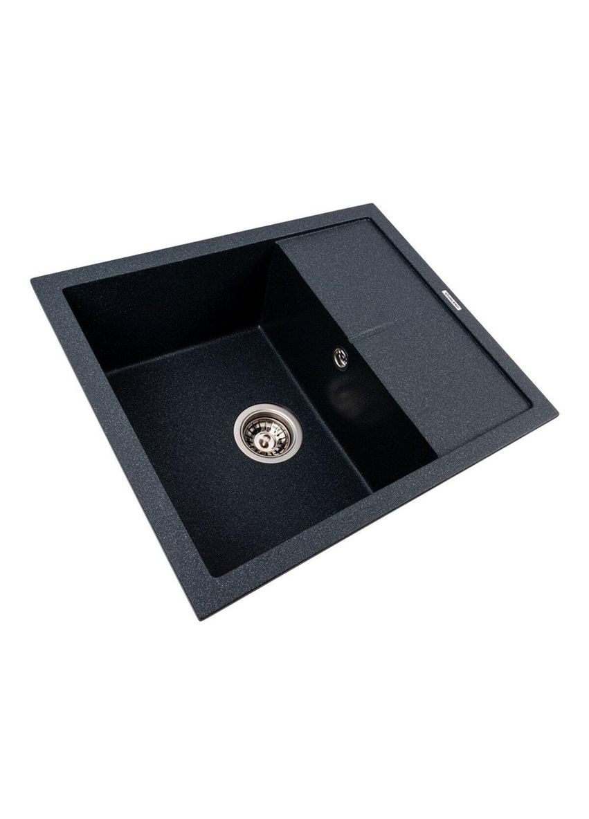 Гранітна кухонна мийка 5850 REYNA матова антрацит Valeso (372477433)