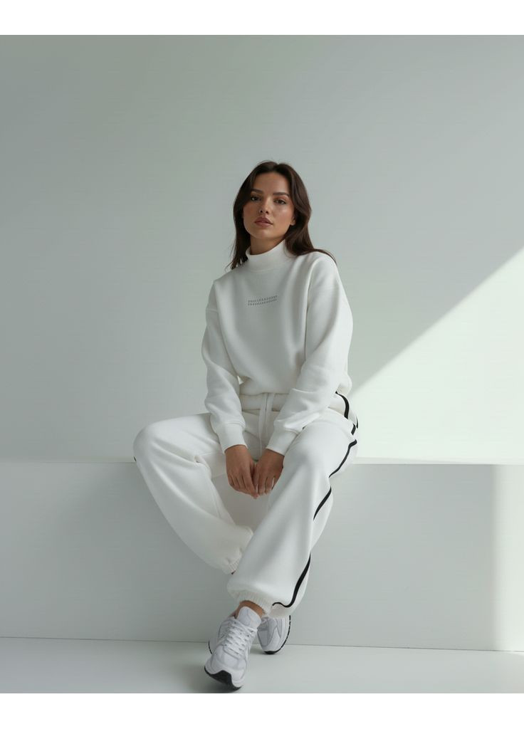 Жіночі об'ємні зимові штани з лампасами Nositi 1891-13Х (369971289)