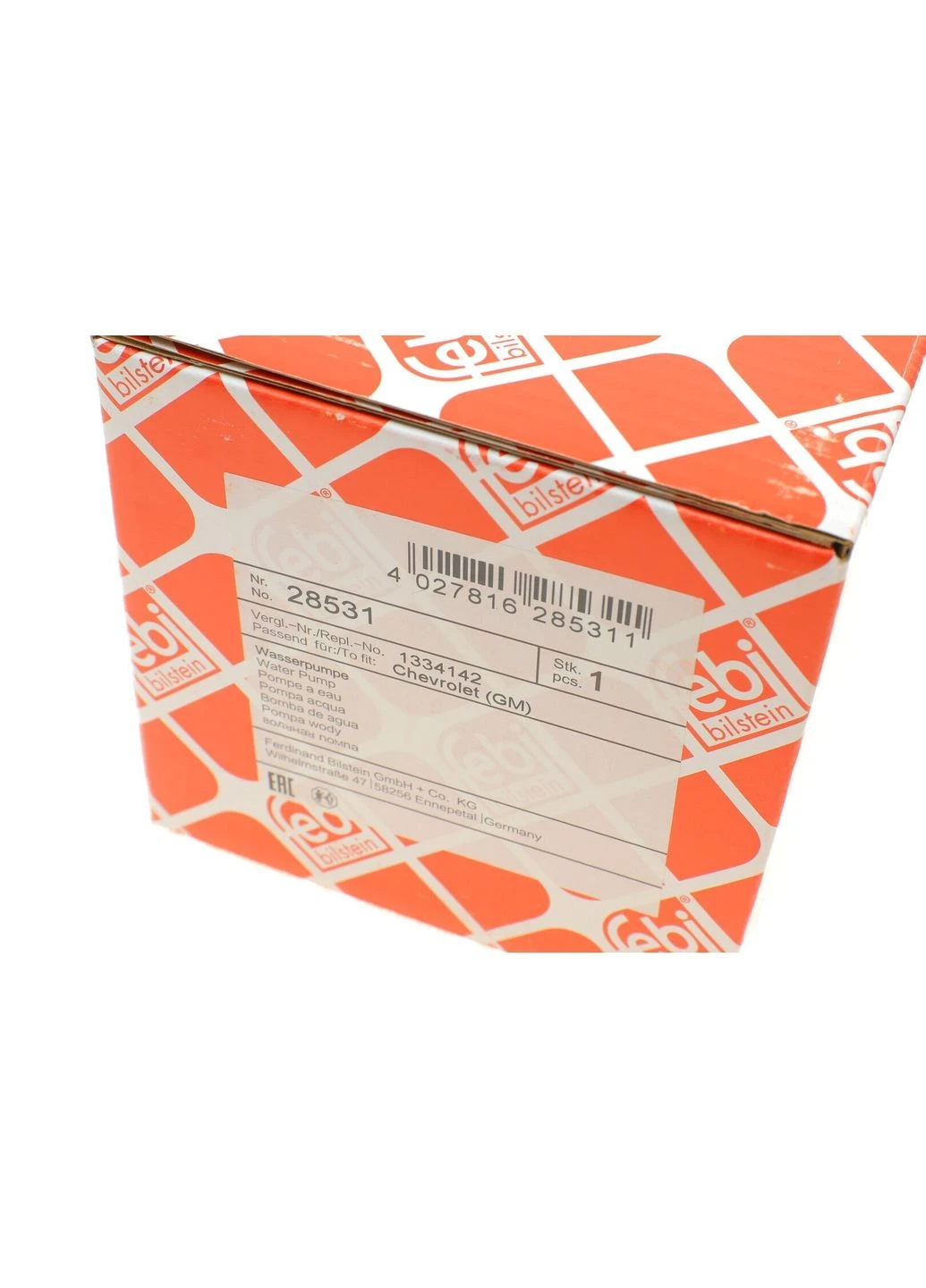 Насос водяной Opel (пр-во Febi) 28531 Febi Bilstein (366132303)