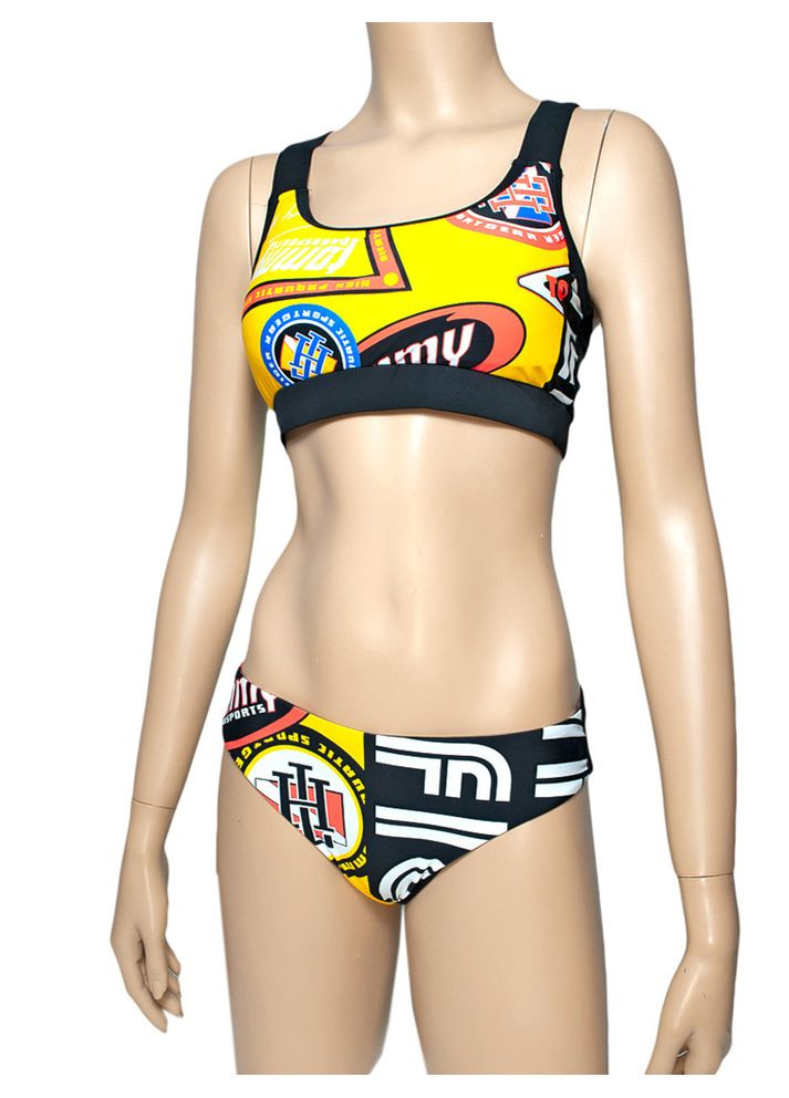 Комбінований літній купальник з топом-майкою та класичними плавками модель 0280 арт.x55156 топ, роздільний, бікіні Z.Five