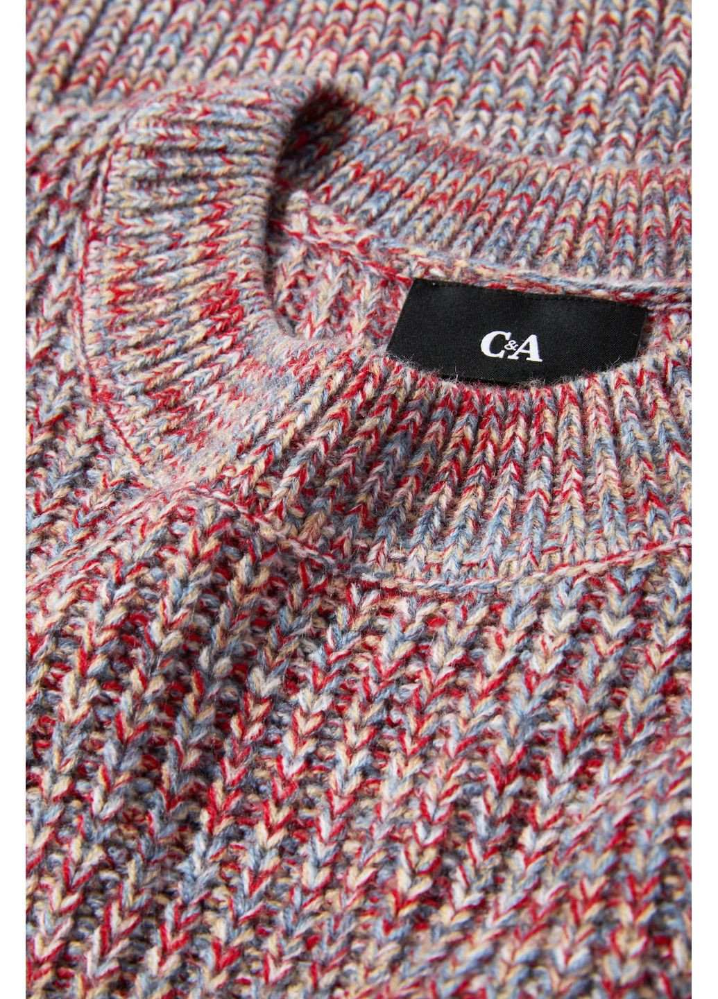 Комбінований демісезонний в'язаний светр C&A