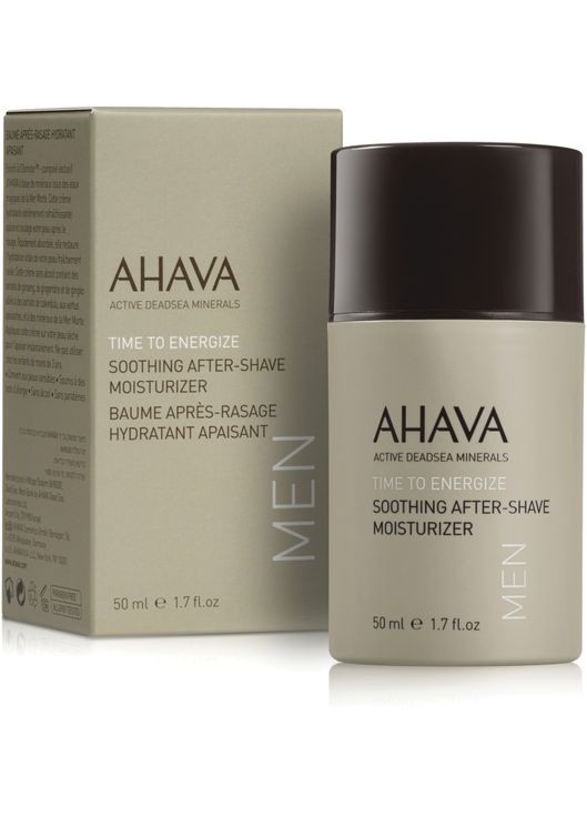 Увлажняющий крем после бритья Time To Energize Soothing After-Shave Moisturizer 50ml (28937-35251) Ahava (368600917)