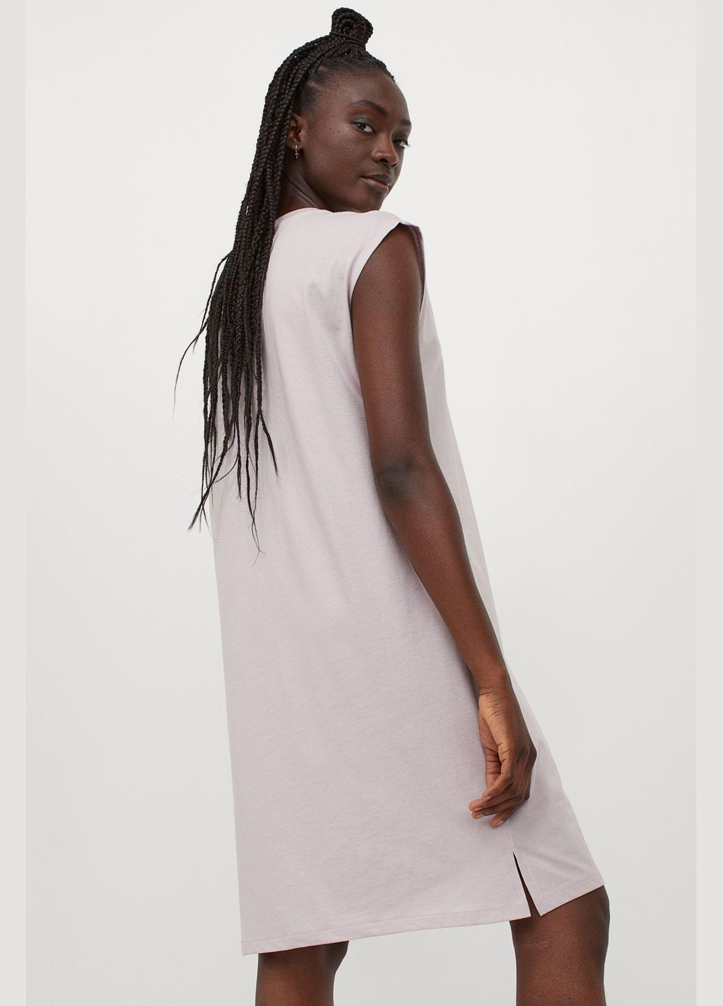 Світло-лілова сукня літо,світло-ліловий, basic H&M