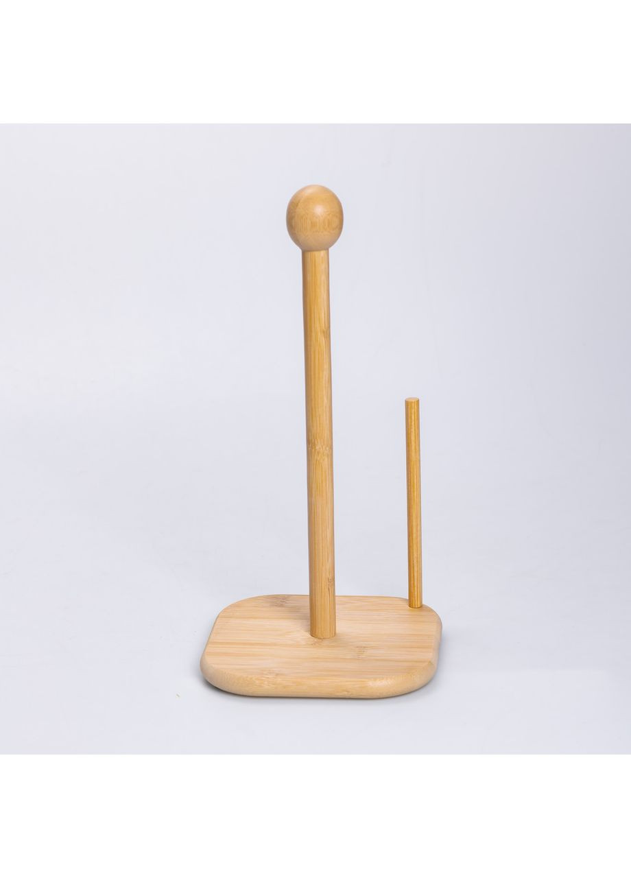 Тримач для паперових рушників 15,5×15,5×32 (см) підставка дерев'яна HB-40-10 Yiwu (370675781)