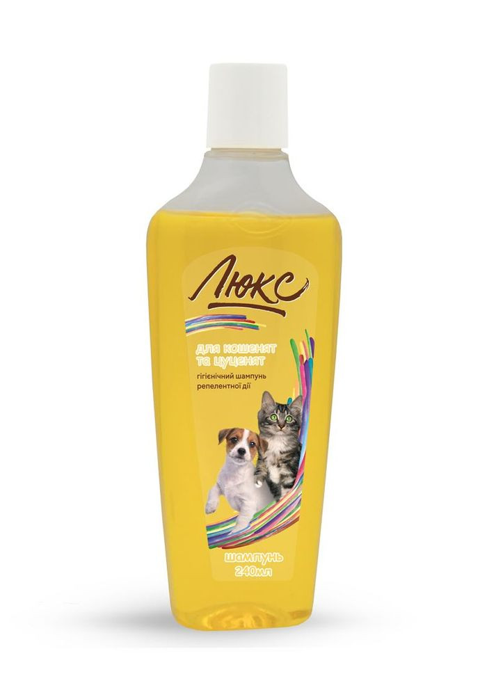 Гігієнічний шампунь репелентної дії Люкс для кошенят і цуценят, 240 мл (4823082412747) ProVET (364750149)