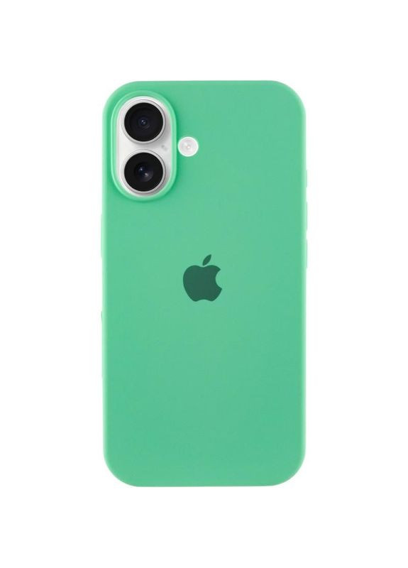 Чохол Silicone Case Full Protective (AA) для Apple iPhone 16 (6.1") Зелений Epik (372845925)