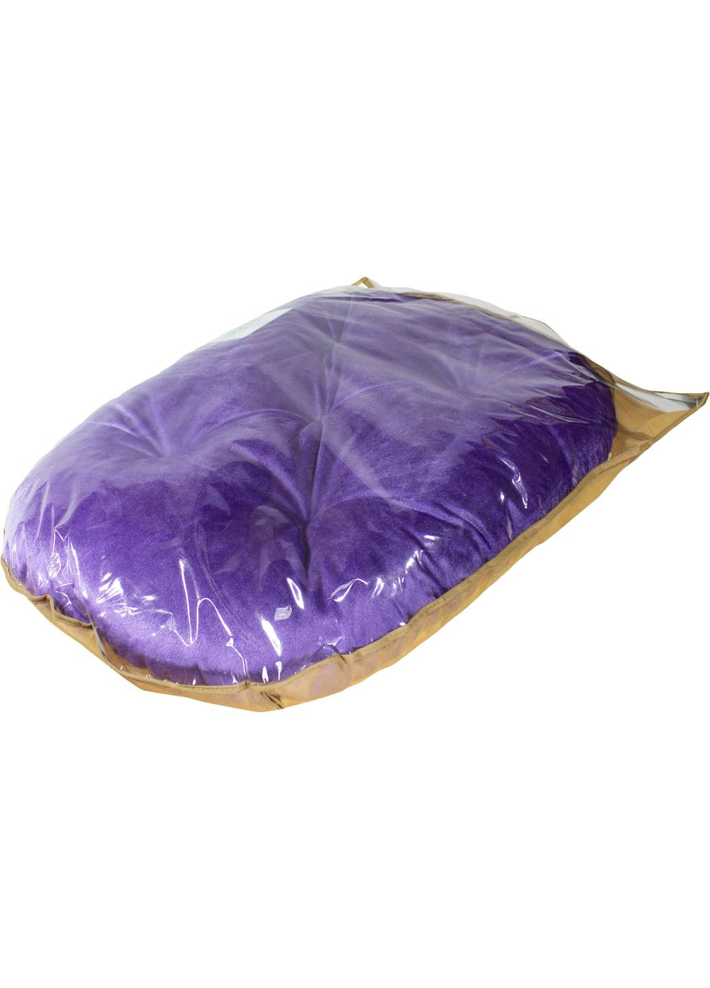 Лежак-подушка Luсky Pet Зефир №3 60x90 см Фиолетово-кремовый (4820224218465) Lucky Pet (313239800)