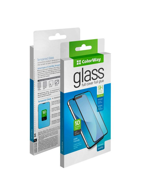 Защитное стекло 9H FC Glue Samsung Galaxy A53 Black (CW-GSFGSGA536-BK) Colorway (366827879)