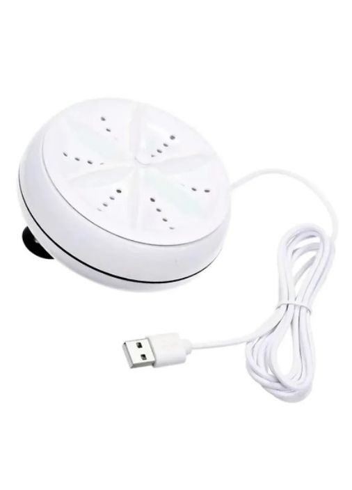 Стиральная машинка ультразвуковая портативная Wash Ultrasonic от USB и повербанка белый (1837585109) No Brand (329194459)