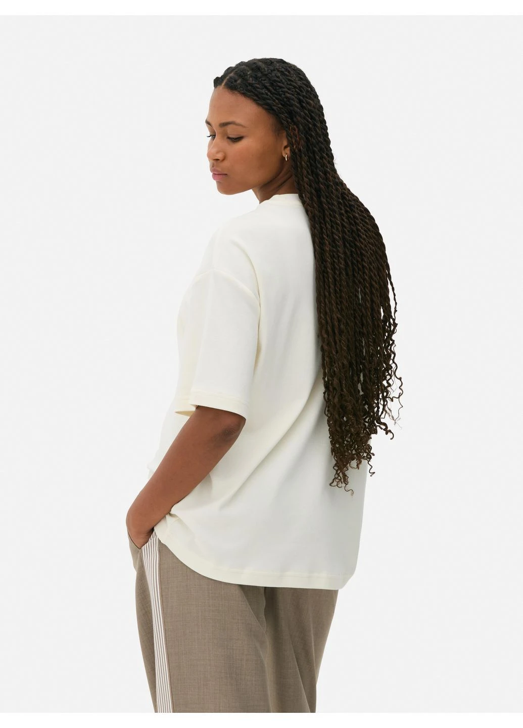 Футболка basic,кремовый, Primark - (397857766)