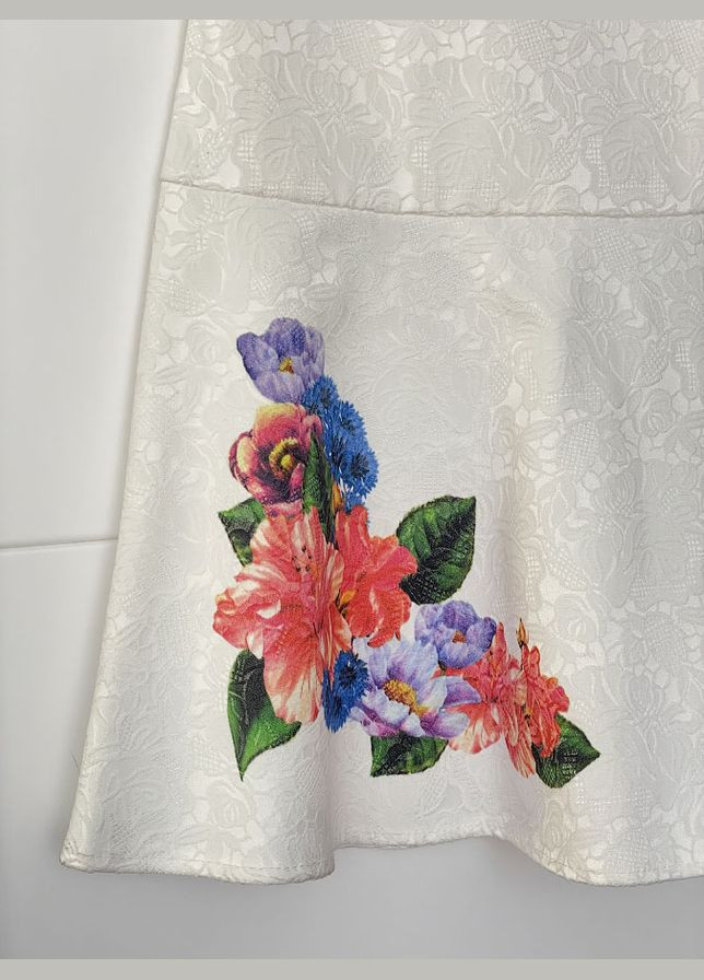 Белое платье для девочки Mevis (317635699)