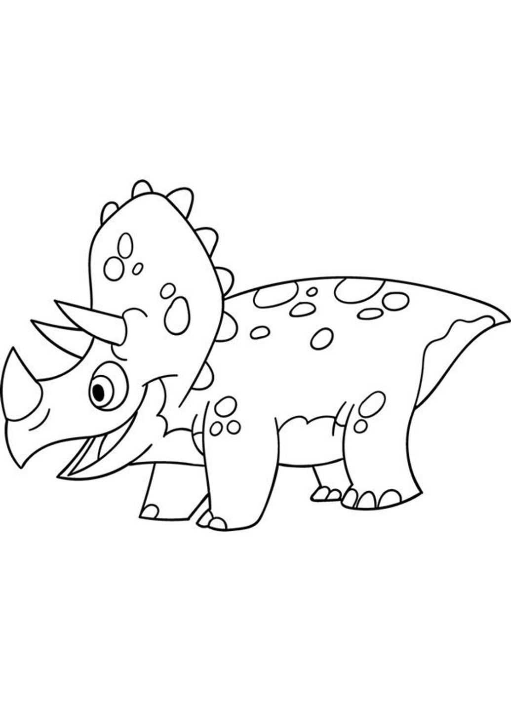 Дитяча розмальовка Трицератопсик 25х30 см (15058-AC) Artcraft (331297736)