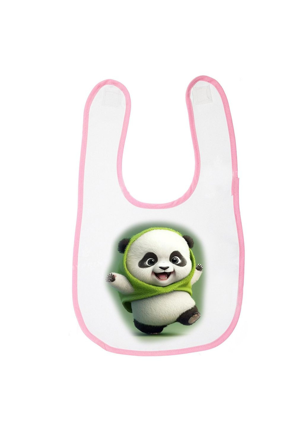 Слюнявчик (нагрудник) #0003 Розовый No Brand (315044567)