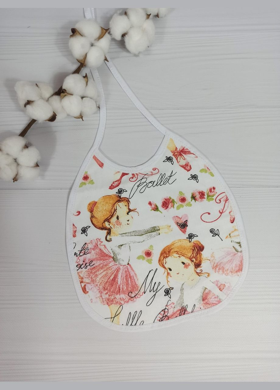 Набор слюнявчиков 22х25 см + эко грызунок "Шуршвщие ушки" 7х18см a.l.babybox Короны No Brand (315488330)