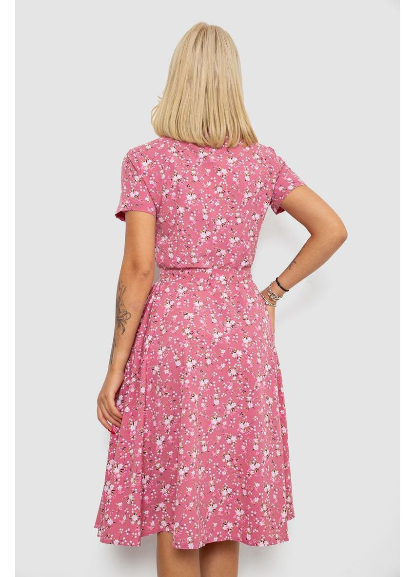 Пудрова сукня софт з принтом Ager