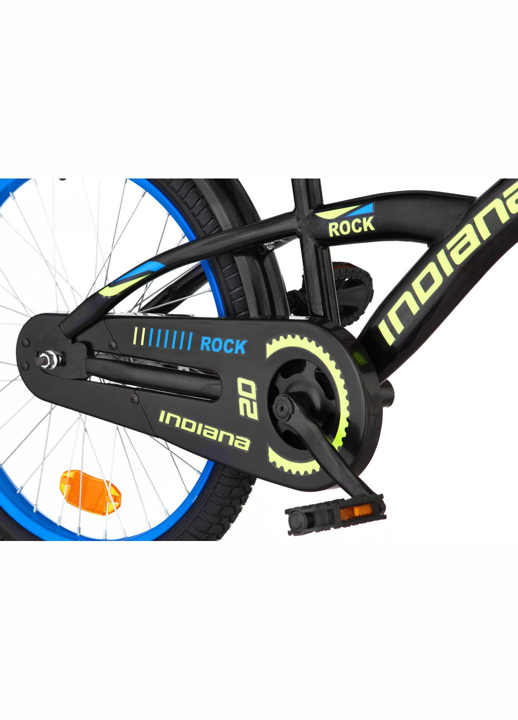 Велосипед Rock Boy 20 (Black-gold) Indiana (315004415)