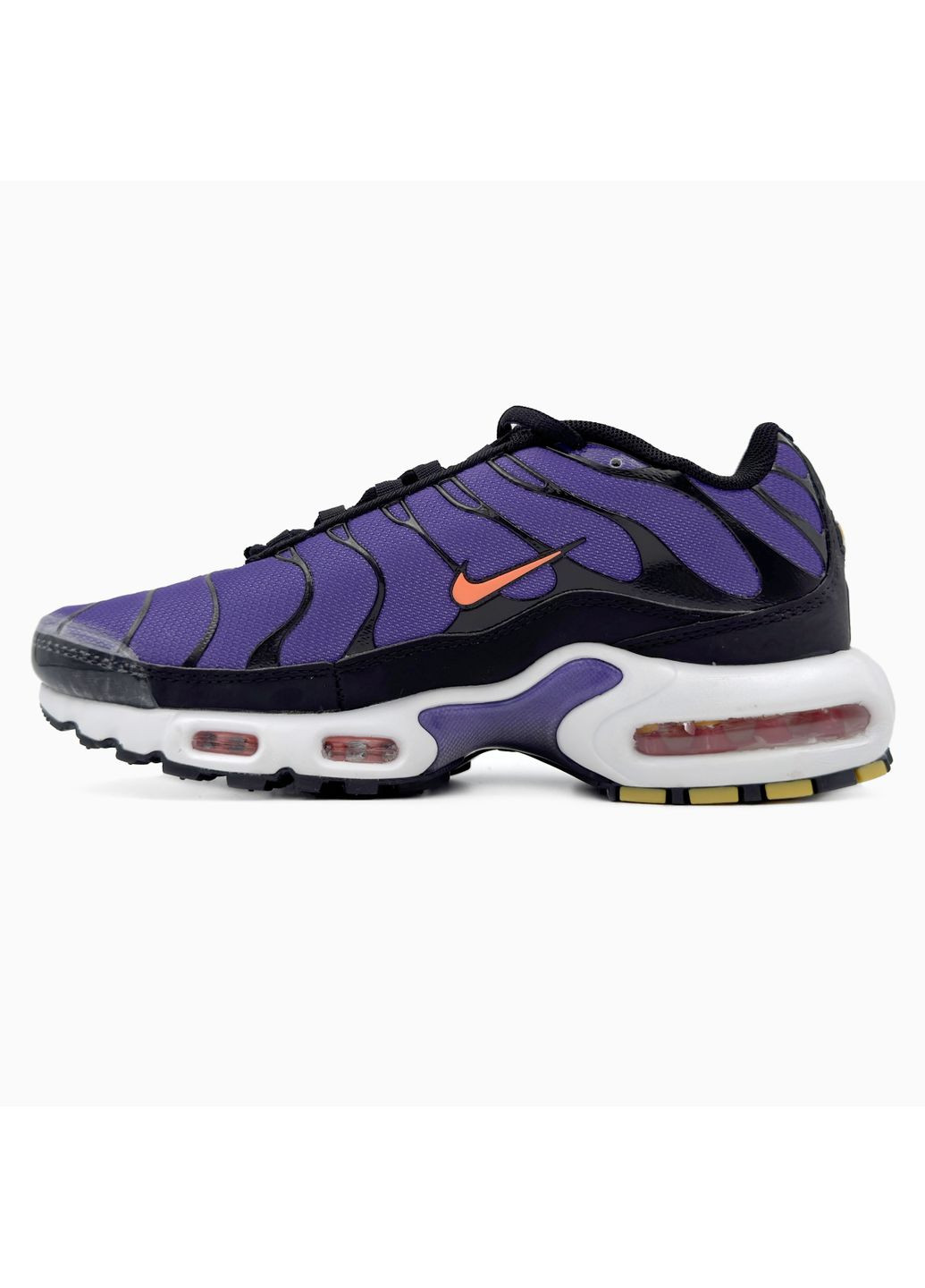 Цветные демисезонные кроссовки мужские nike air max tn plus voltage purple найк аир макс тн плюс No Brand