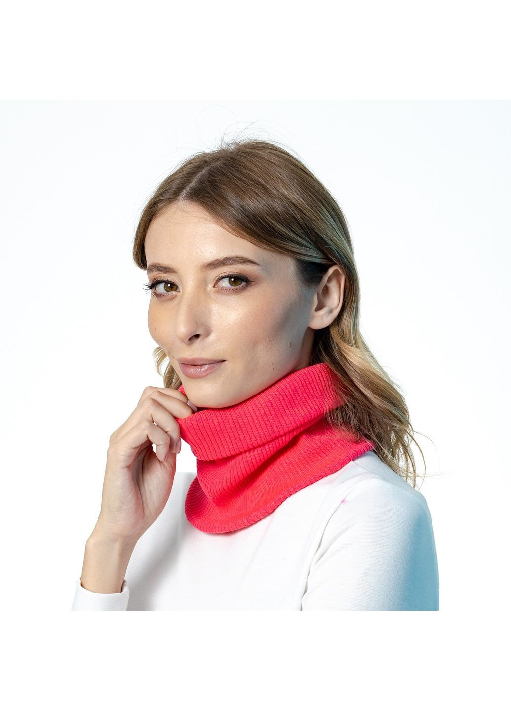 Бафф женский хлопок розовый EDISON LuckyLOOK 573-871 (322792439)