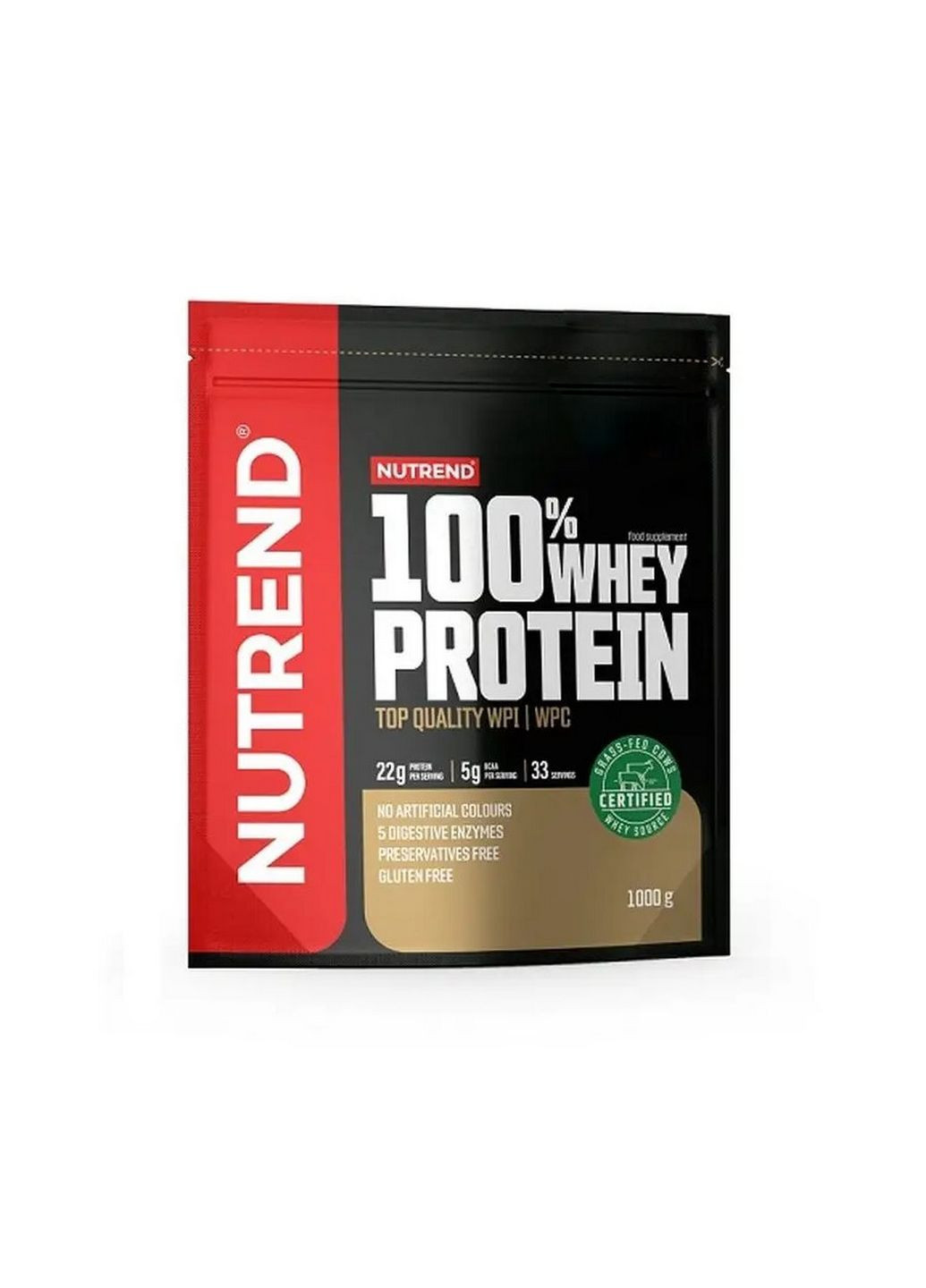 Протеїн 100% Whey Protein, 1 кг Білий шоколад-кокос Nutrend (293416736)
