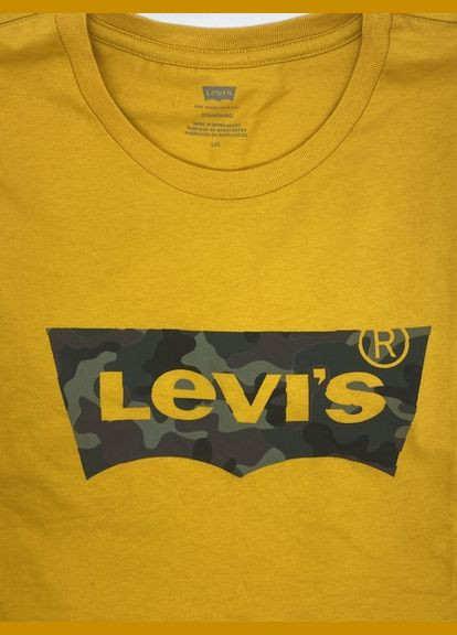 Помаранчева футболка з коротким рукавом Levi's