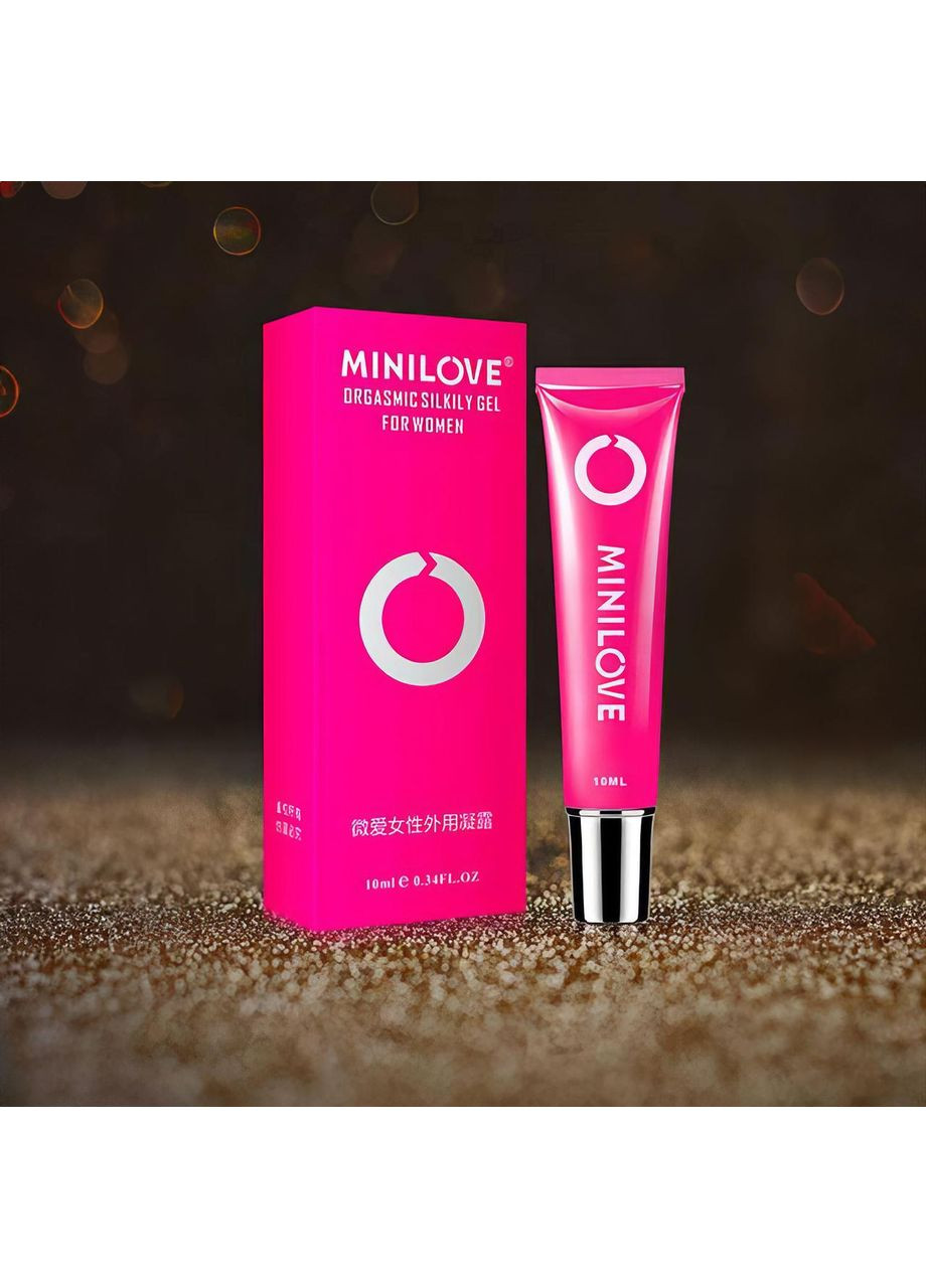 Збуджуючий зволожуючий гель MiniLove 10 мл без аромату для жінок No Brand (366888029)