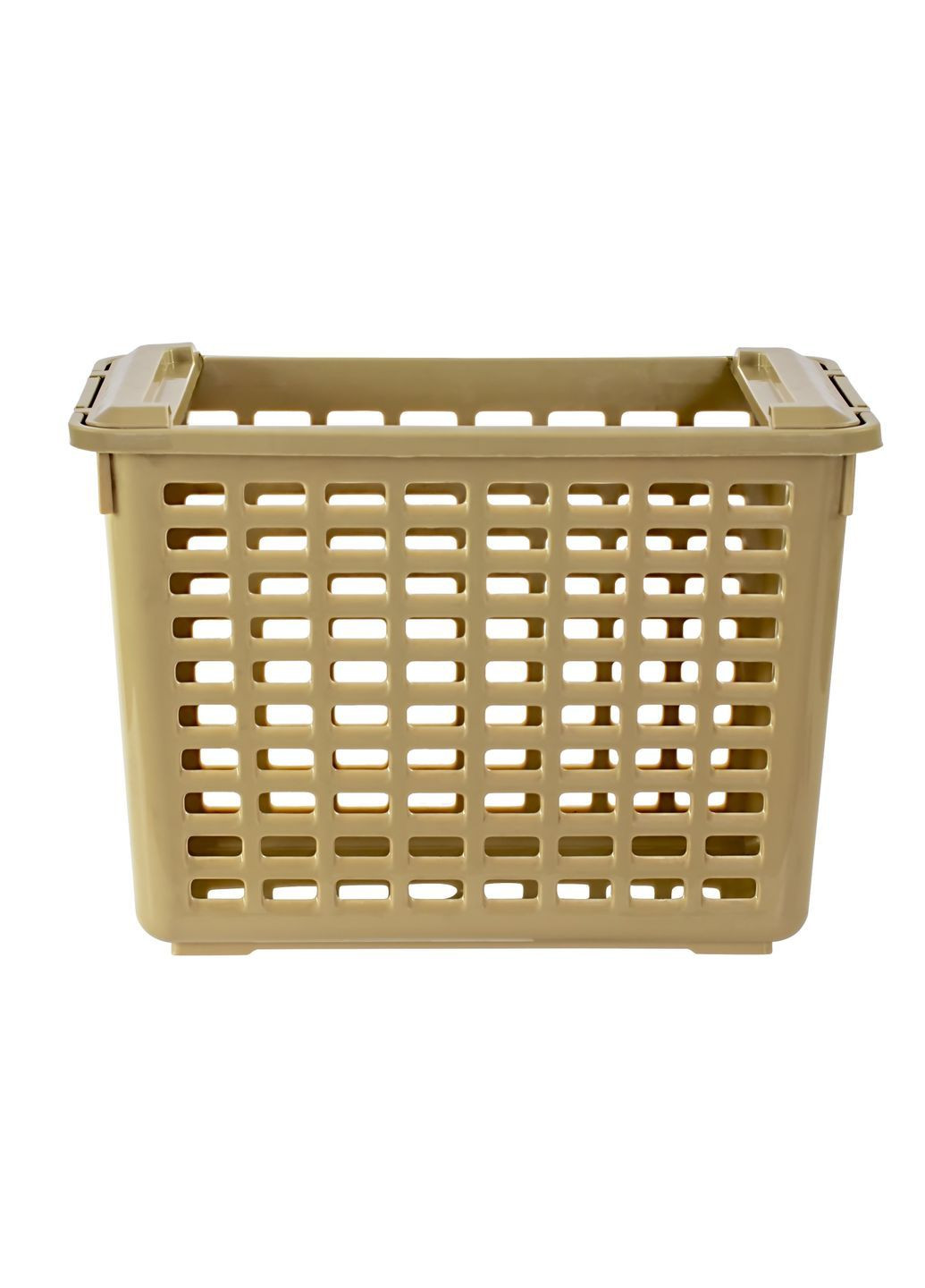 Корзина для хранения универсальная 20 л Бежевая Ekodeo (366963000)