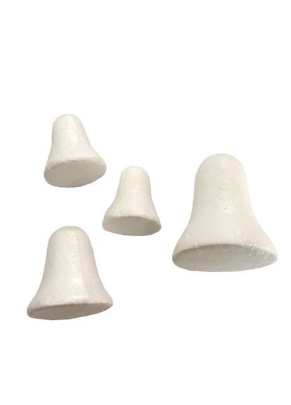 Пенопластовая заготовка Колокольчики 743178 4 шт белая Santi (364764710)