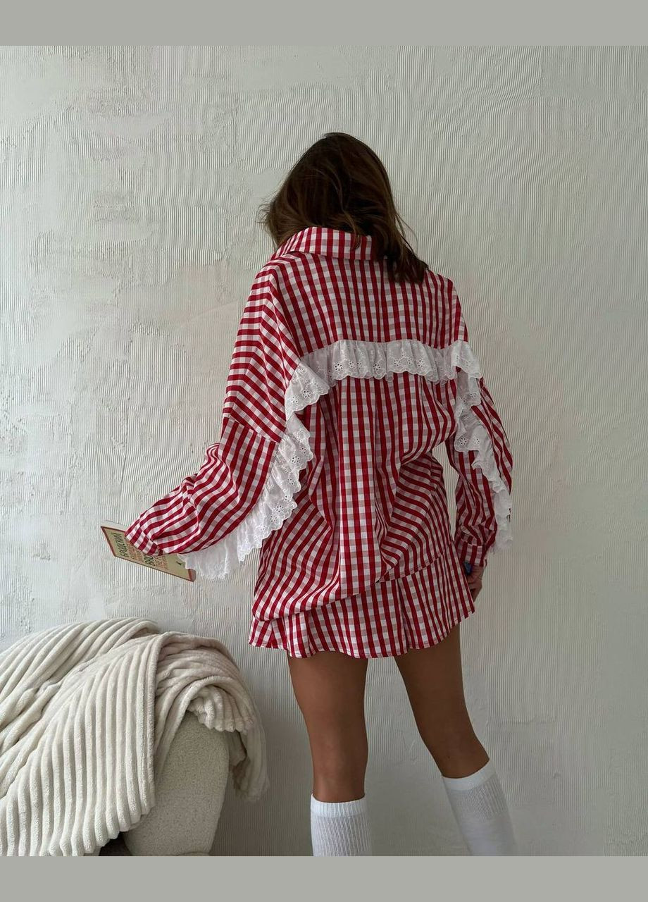 Цікавий костюм з шортами та сорочкою Adelante (332056075)