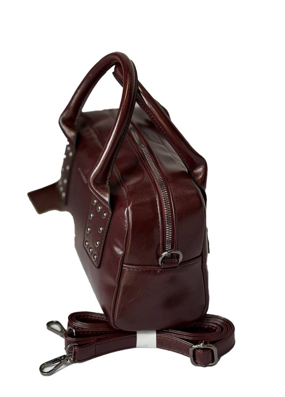 Женская сумка из экокожи бордового цвета. No Brand (362356171)