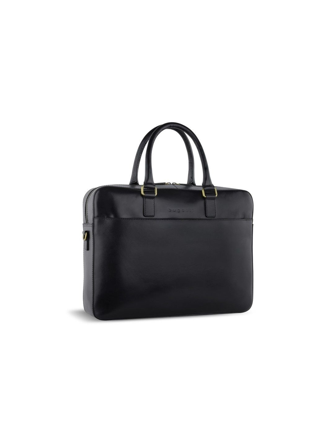 Чоловіча сумка-портфель шкіряний REMO Чорний Bugatti (280950625)