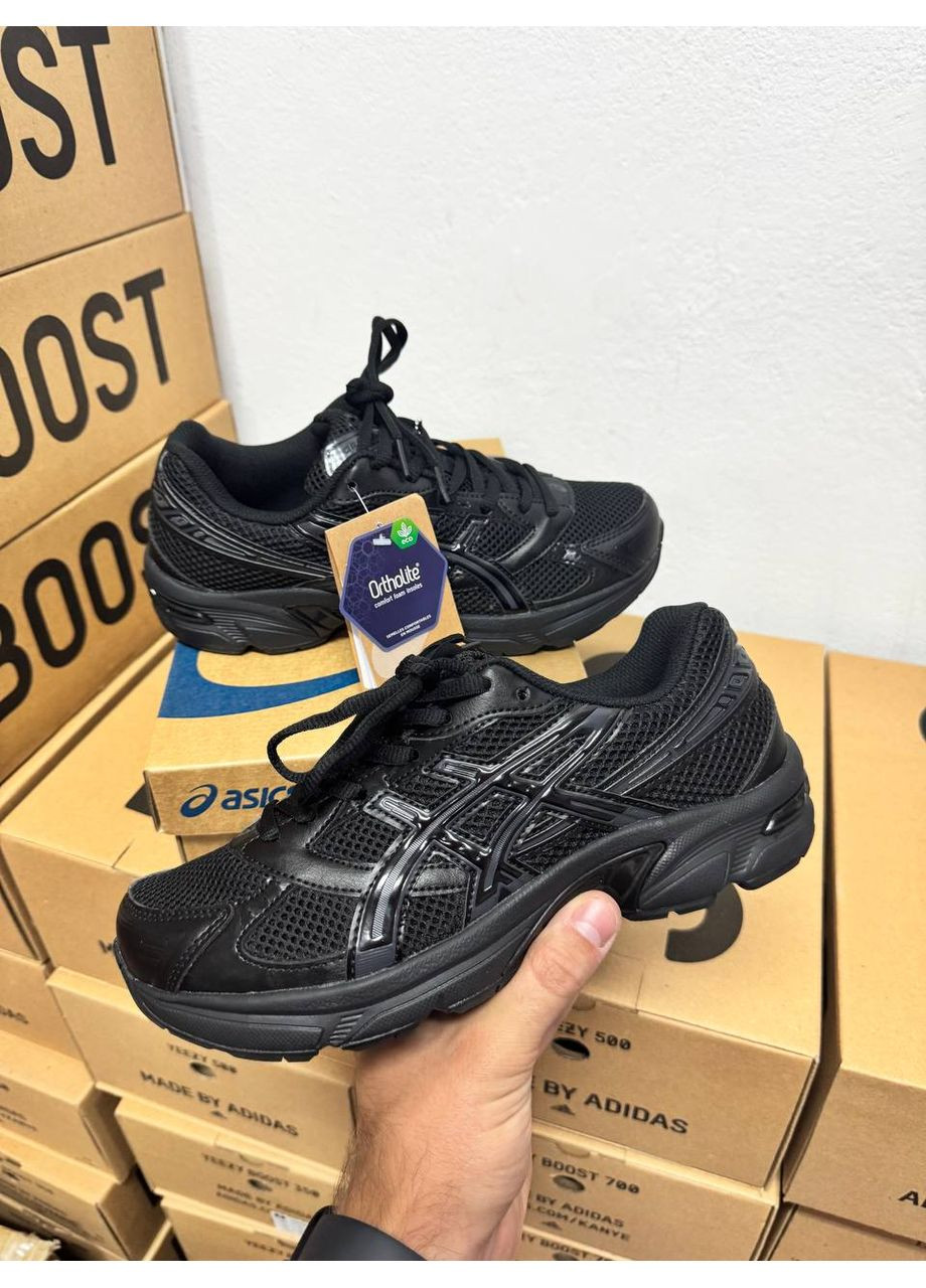 КРОССОВКИ ЖЕНСКИЕ ASICS GEL-1130 BLACK АСИКС ГЕЛЬ 1130 No Brand чёрные демисезоны (369388760)
