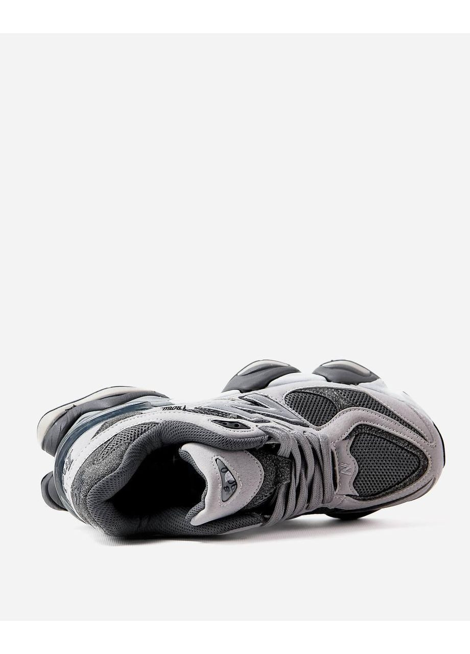 Сірі Осінні кросівки чоловічі new balance 9060 dark grey нью беланс 9060 No Brand