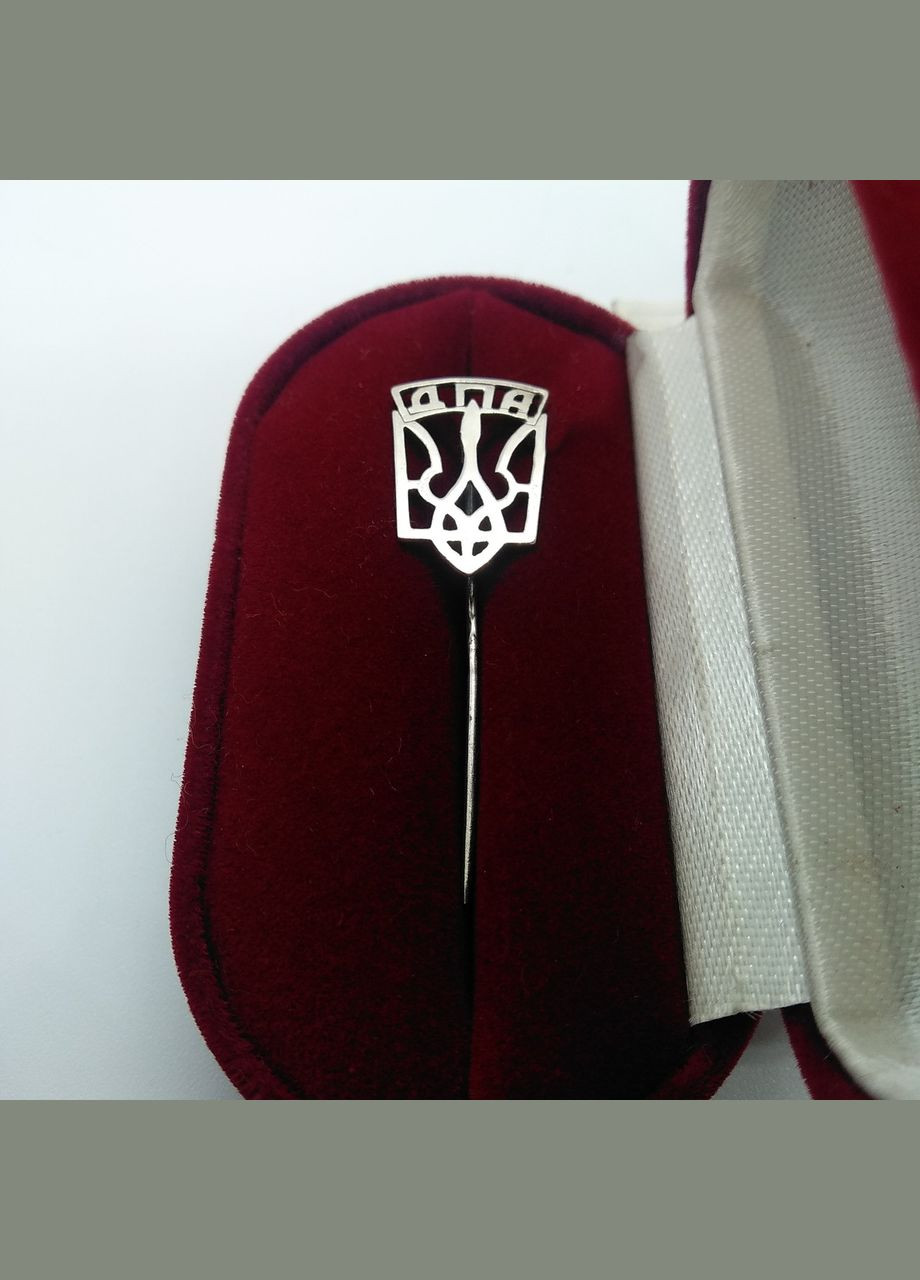 Брошь трезубец налоговый серебро 925° 1,00г. () Оникс 20028 (305391372)