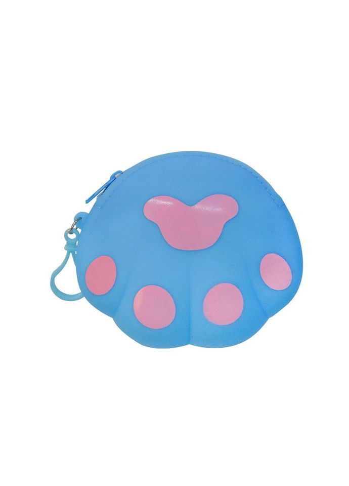 Детский кошелек-брелок «Лапка» C44413, 14 х 12 х 2 см Синий Bambi (345877697)