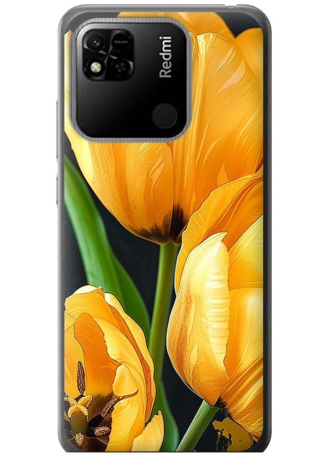 2D пластиковий чохол 'Жовті тюльпани' для Endorphone Xiaomi Redmi 10A (282930011)