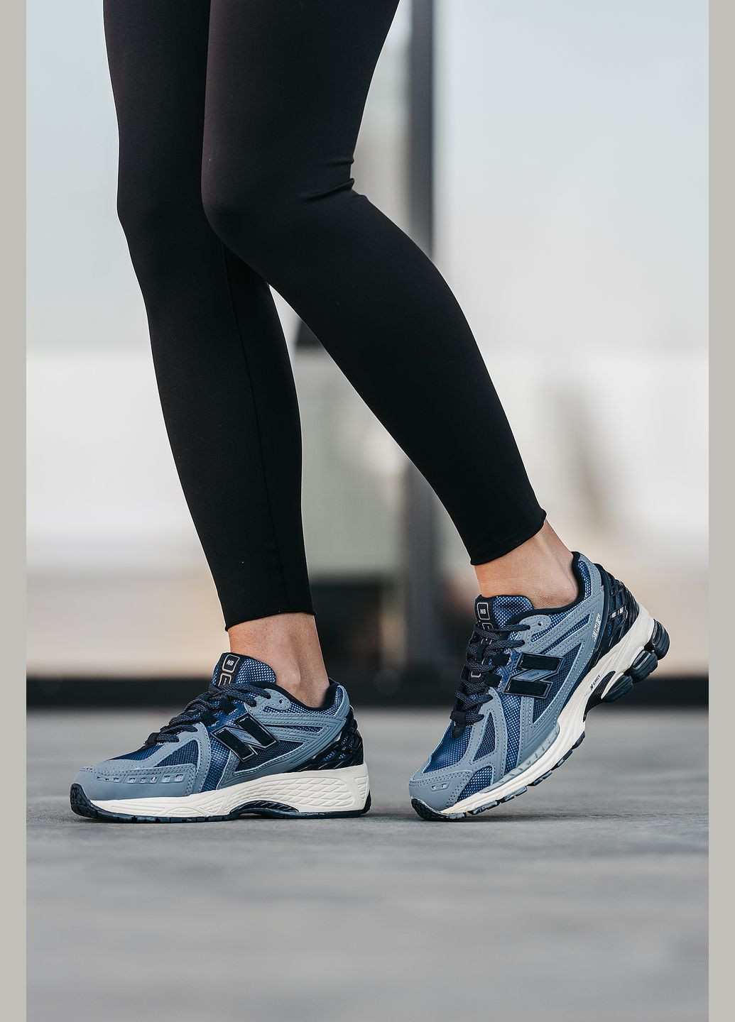 Синие всесезонные кроссовки мужские и женские new balance 1906r blue | нью беланс 1906r синие No Brand