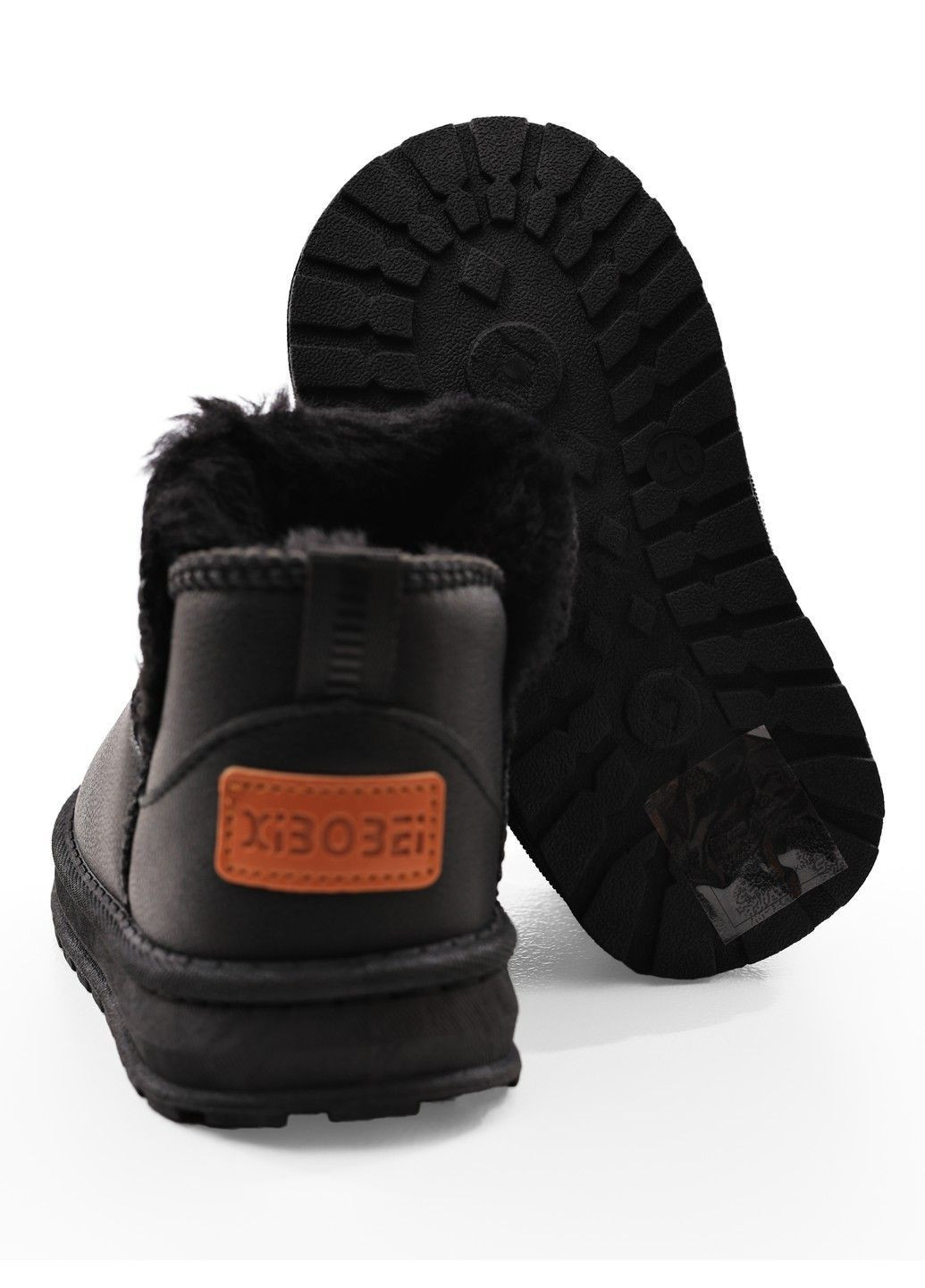 Черные угги для девочки подростка Lumo