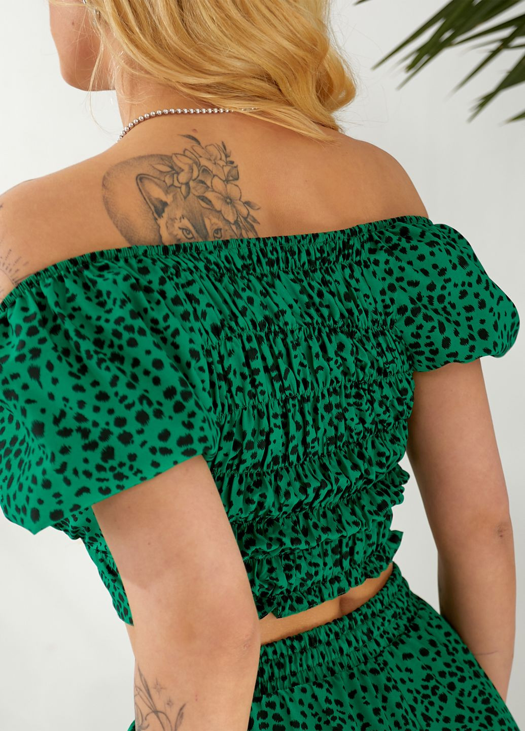 Костюм женский из софта (топ + штаны) No Brand (329651501)