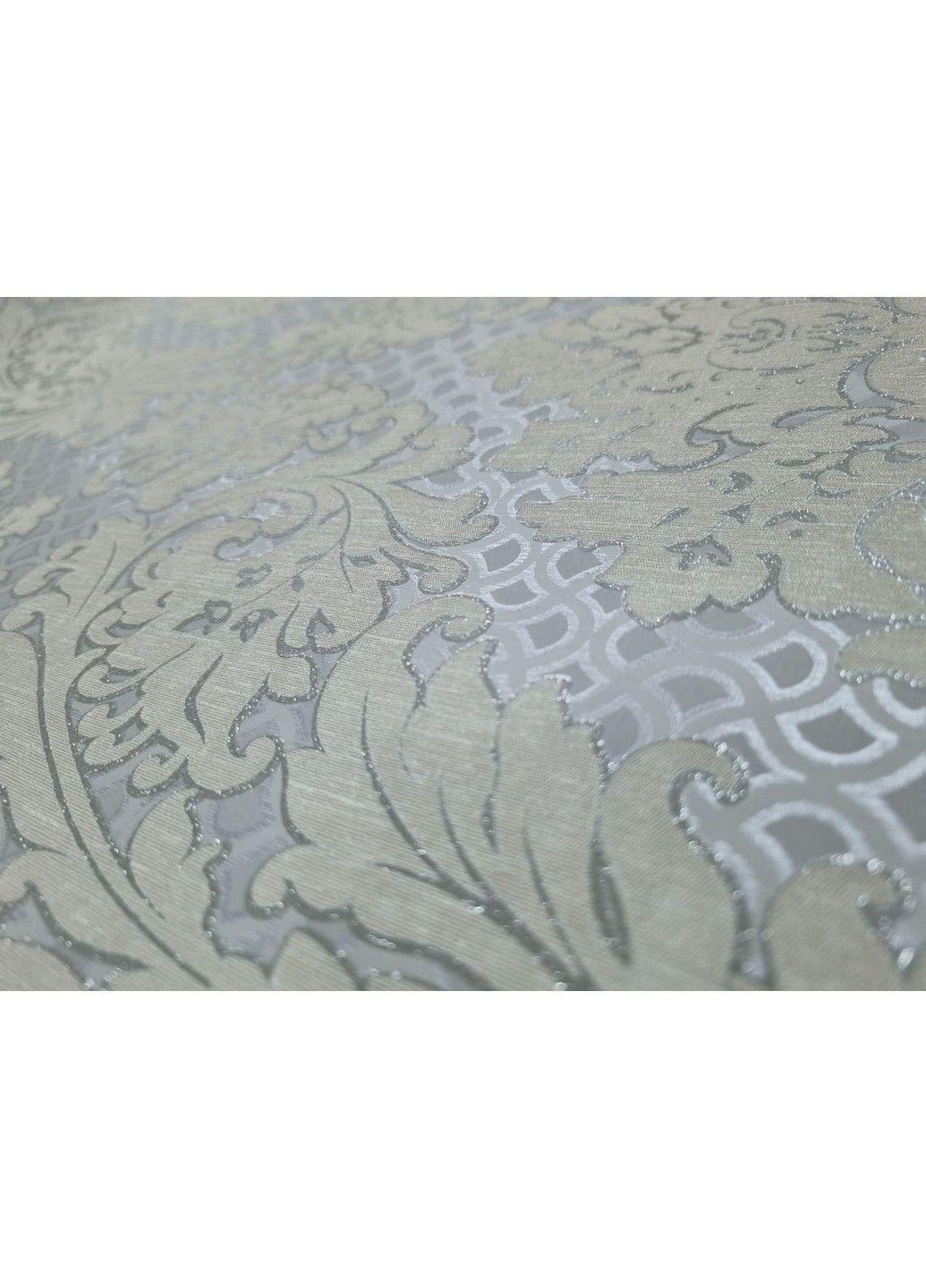 Метровые обои виниловые на флизелиновой основе 10,05 × 1,06 57553, серые с кофейным узором MARBURG (340275546)