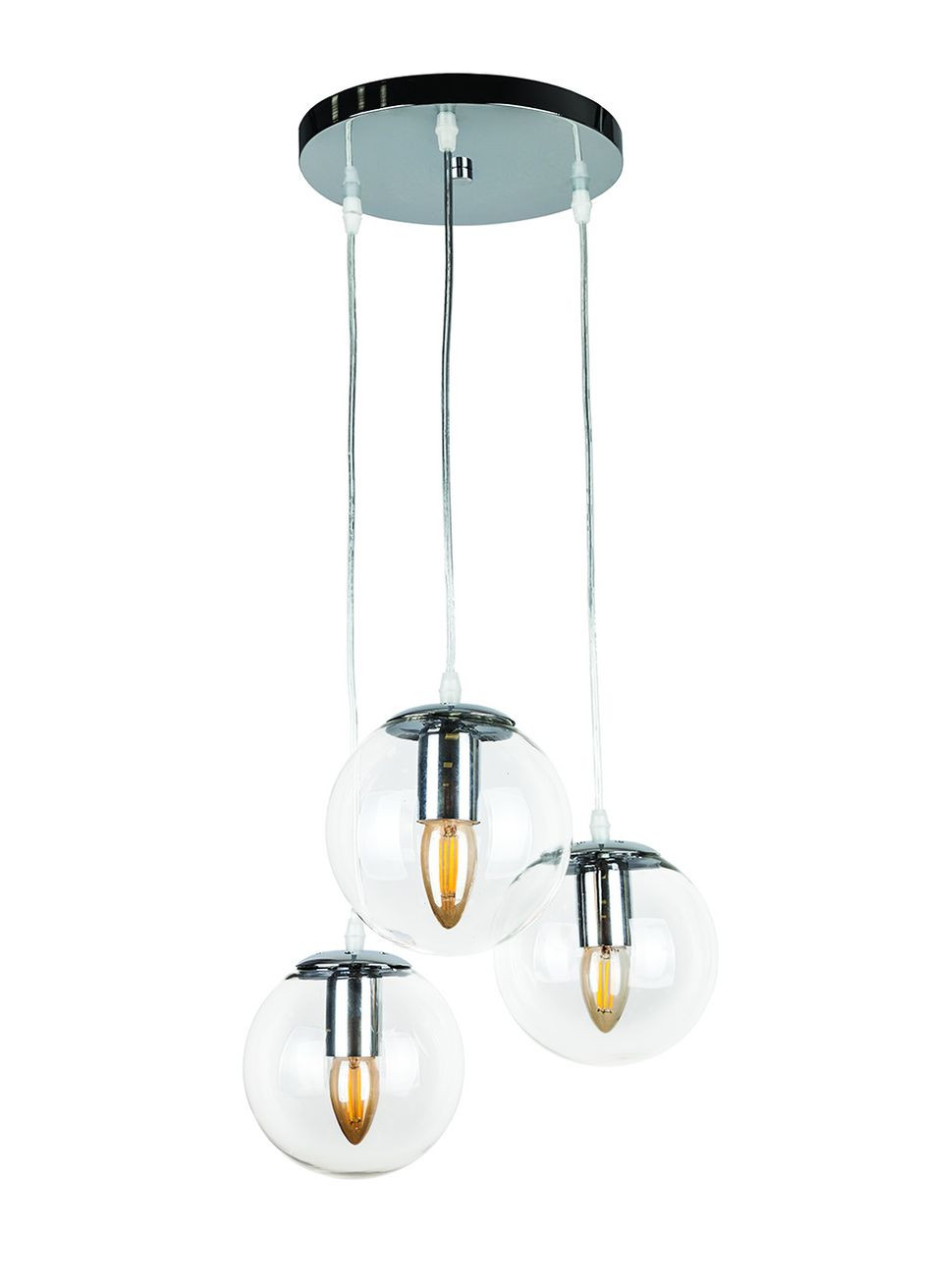 Підвісний світильник 756PR150F-3 CR+CL (240) (LVS2436) Levistella (305757669)