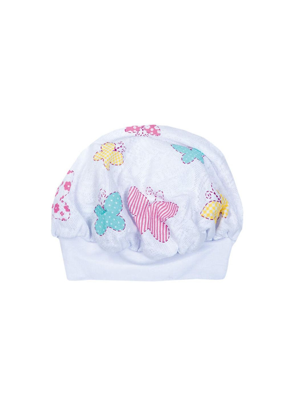 Детский берет для девочки "Бабочки" GABBI (339402281)