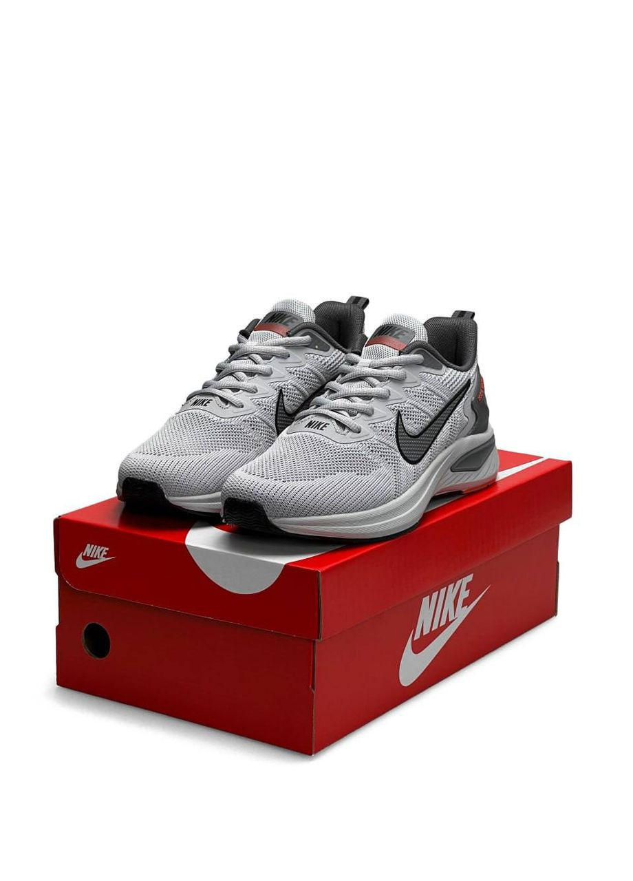 Серые демисезонные кроссовки мужские, вьетнам Nike Winflo Light Grey