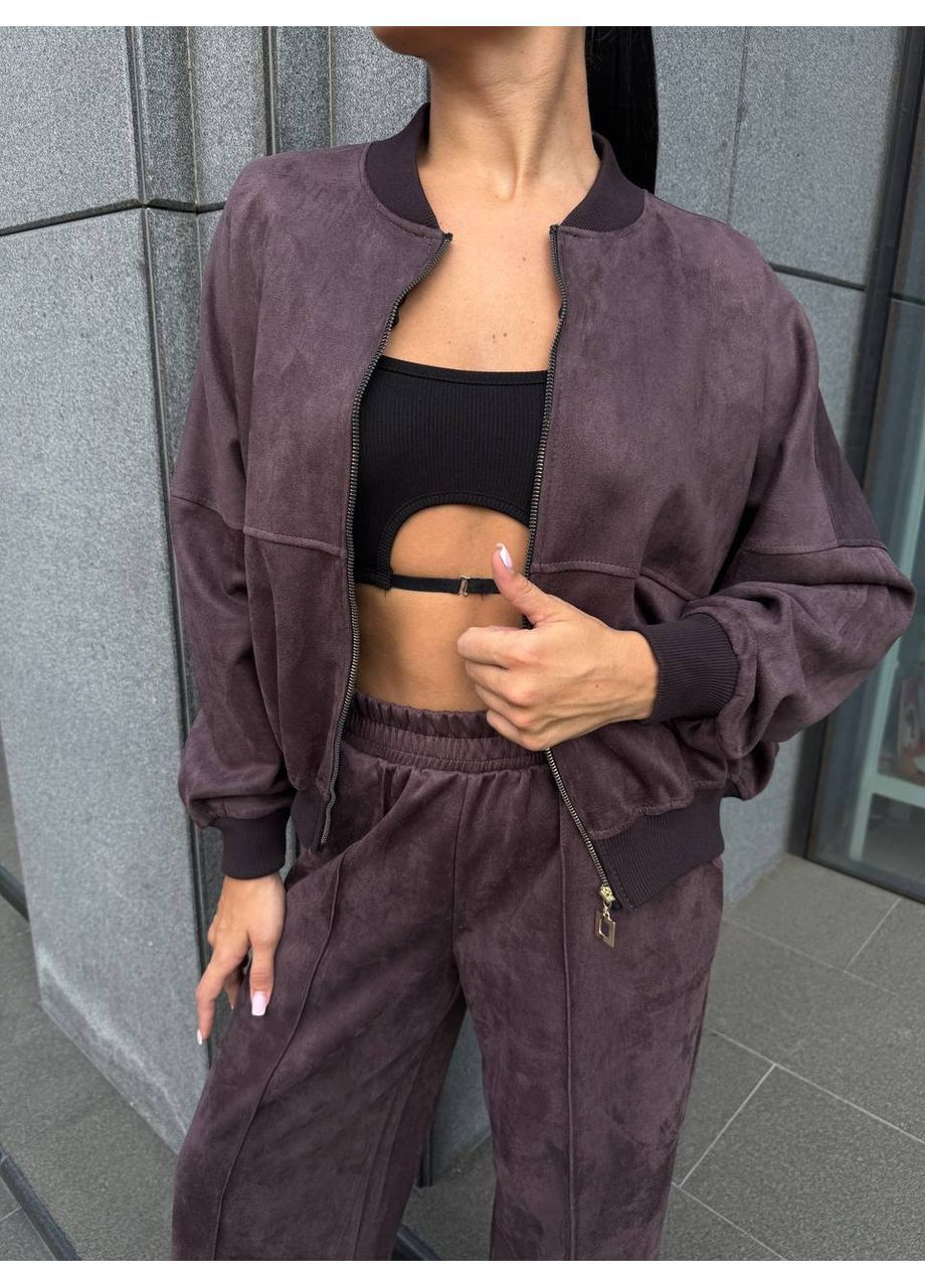 Стильный костюм из мягкой замши Luna (362024863)