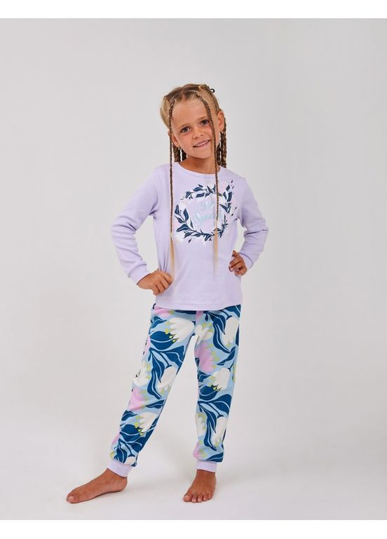 Сиреневая пижама нежная лаванда Smil