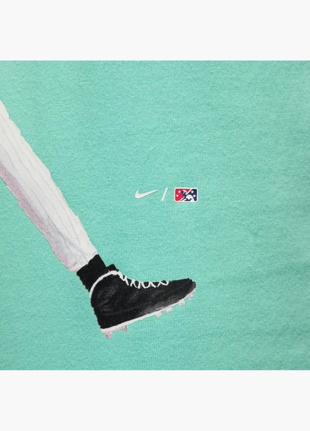 Бирюзовая мужская футболка flight mvp crew turquoise fn5990-349 Air Jordan