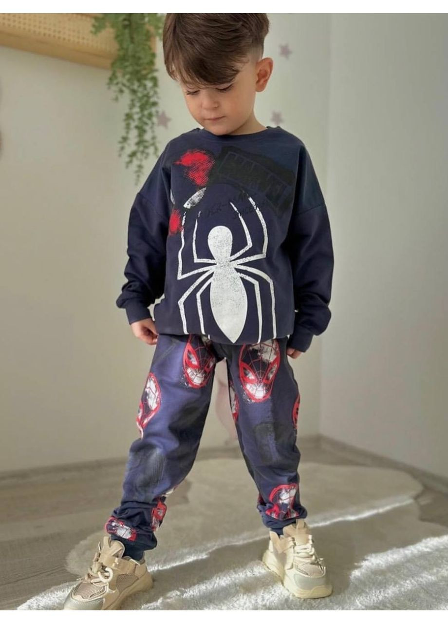 Спортивний костюм утеплений Spiderman( Людина павук) UE109122512 Disney Світшот+брюки (370215967)